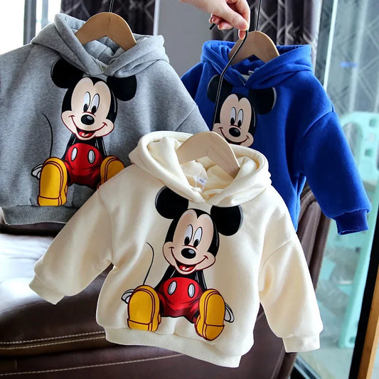 Disney Mickey Mouse Children's Hooded Sweater Autumn