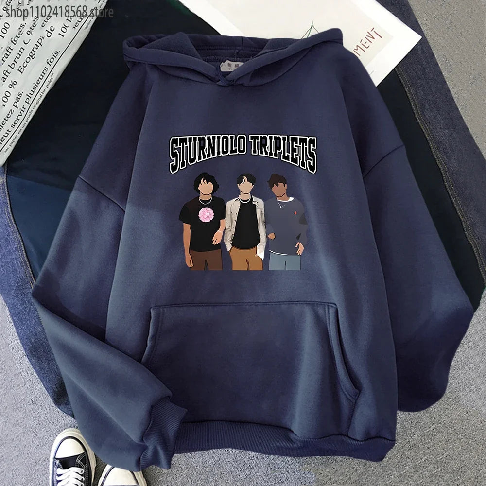 Sturniolo Triplets Group Hoodie Fashion Music Rapper Graphic